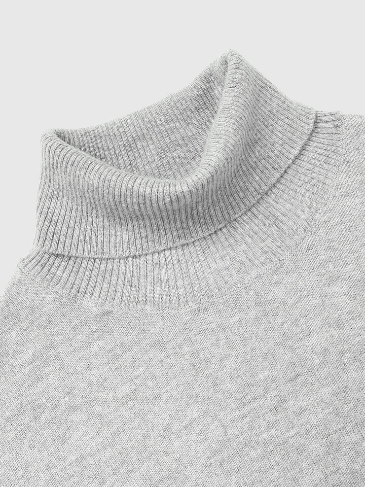 TURTLE NECK SWEATER Women image number 7